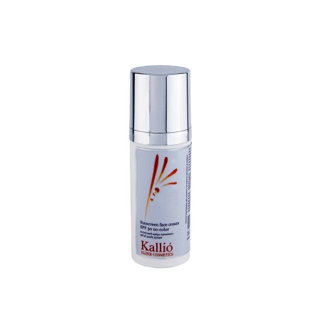 Kallio, Αντιηλιακή κρέμα προσώπου spf 50 χωρίς χρώμα  50ml