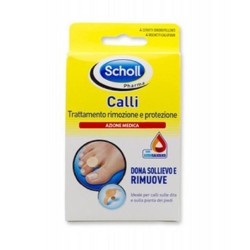 Scholl Calli Επιθέματα Αφαίρεσης Κάλων με Σαλικυλικό Οξύ 4Τμχ