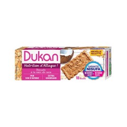 Dukan Μπισκότα Βρώμης με Γεύση Καρύδα 225gr 18τμχ