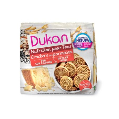 Dukan Κράκερς Βρώμης με Παρμεζάνα 100gr