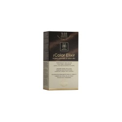 Apivita My Color Elixir Μόνιμη Βαφή Μαλλιών No 5.03 Καστανό Ανοιχτό Φυσικό Μελί, 1 τεμάχιο