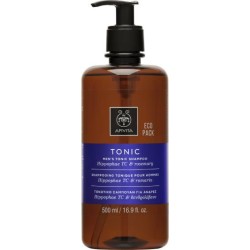 Apivita Men's Tonic Σαμπουάν Τριχόπτωσης με Hippophae Tc & Δεντρολίβανο 500ml