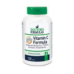 DOCTOR'S FORMULAS Vitamin C 1000 Formula 120caps | Κρυολόγημα - Αγορά Online