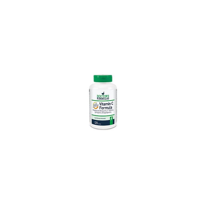DOCTOR'S FORMULAS Vitamin C 1000 Formula 120caps | Κρυολόγημα - Αγορά Online