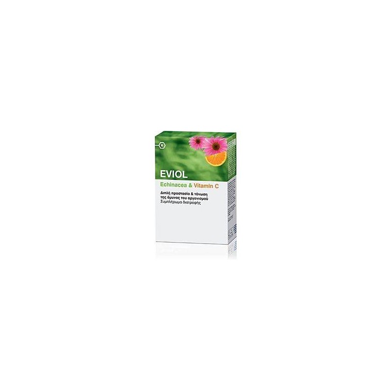 EVIOL Eviol Echinacea Vitamin 60caps | Κρυολόγημα - Αγορά Online