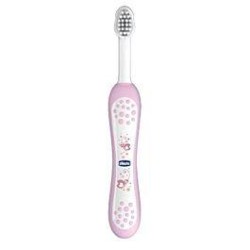 CHICCO Expert Οδοντόβουρτσα Ροζ 6m+ (6958 10) - Οδοντόβουρτσα | Στοματική Υγιεινή