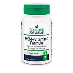 DOCTOR'S FORMULAS MSM & Vitamin C 60caps | Εξειδικευμένες Φόρμουλες - Αγορά Online