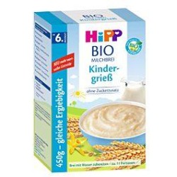 HIPP Φαρίν Λακτέ Κρέμα Δημητριακών με Γάλα & Σιμιγδάλι 450gr | HIPP | Online Φαρμακείο