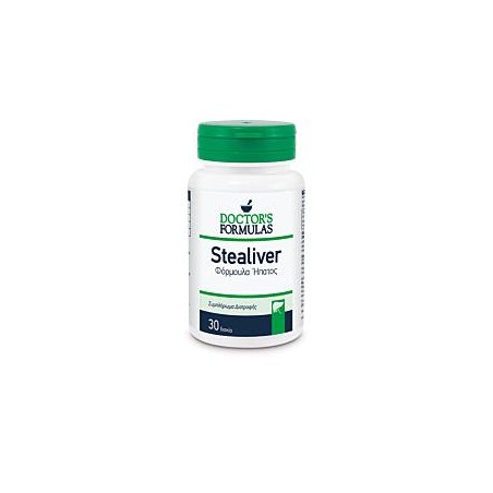 DOCTOR'S FORMULAS Stealiver Φόρμουλα Ήπατος 30 Δισκία | Χωρίς Ντροπή - Αγορά Online