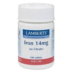 LAMBERTS Iron 14mg 100tabs | Υγεία - Αγορά Online