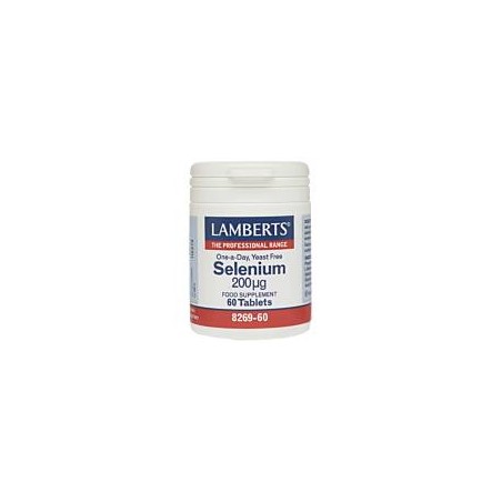 LAMBERTS Selenium 200mcg 60tabs | Μέταλλα - Ιχνοστοιχεία - Αγορά Online
