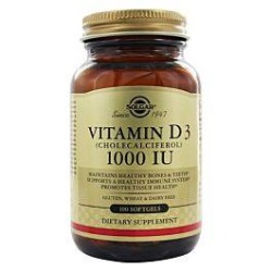 SOLGAR Vit. D-3 1000 Iu Softgels 100s | Βιταμίνες Α-Ζ - Αγορά Online