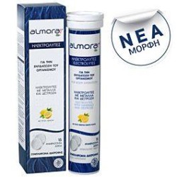 ALMORA Plus Ηλεκτρολύτες για την Ενυδάτωση του Oργανισμού 15 Αναβράζον - Συμπλήρωμα | Αθλητικά Συμπληρώματα