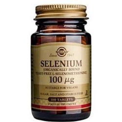 SOLGAR Selenium 100μg Tabs 100s | Μέταλλα - Ιχνοστοιχεία - Αγορά Online