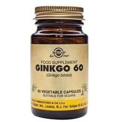 SOLGAR Ginkgo Biloba 60 Veg.caps 60s | Βότανα - Αγορά Online