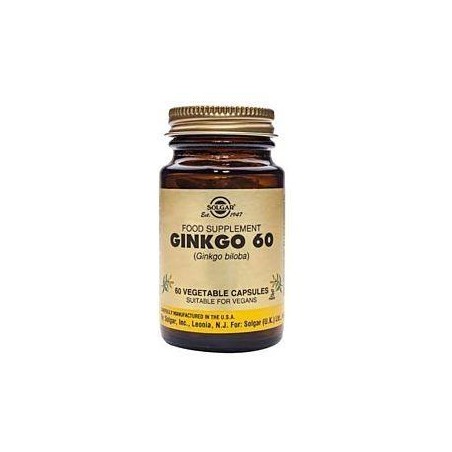 SOLGAR Ginkgo Biloba 60 Veg.caps 60s | Βότανα - Αγορά Online