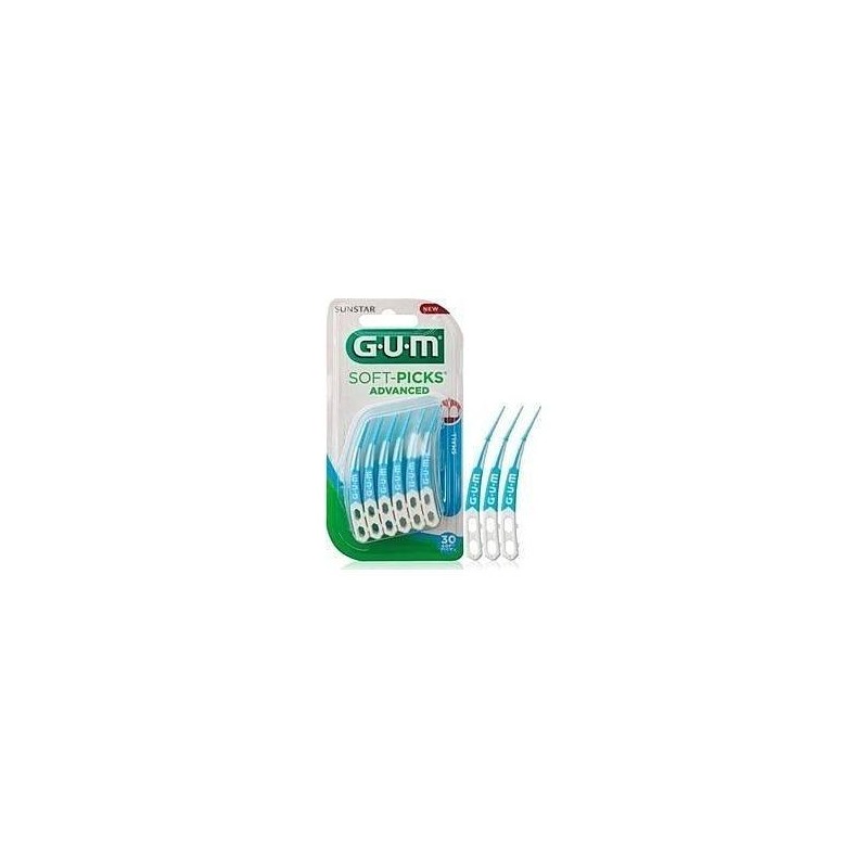 Gum Soft Picks Advanced Small 30Τμχ (649) - Προϊόν Στοματικής Υγιεινής | Στοματική Υγιεινή
