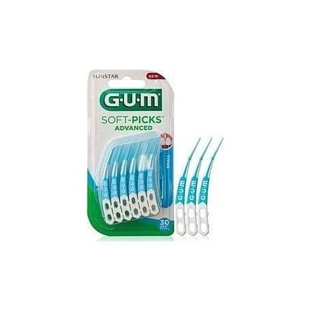 Gum Soft Picks Advanced Small 30Τμχ (649) - Προϊόν Στοματικής Υγιεινής | Στοματική Υγιεινή