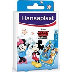 HANSAPLAST Mickey & Friends Strips 20Τεμ | Πρώτες Βοήθειες - Αγορά Online