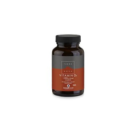 TerraNova Vitamin D3 1000iu Complex 50caps | Κρυολόγημα - Αγορά Online