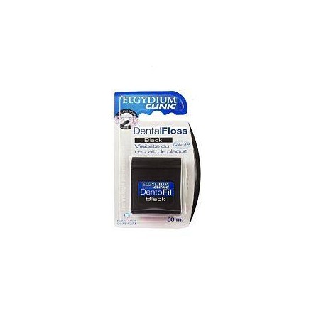 ELGYDIUM Dental Floss Black 50m - Οδοντικό Νήμα | Στοματική Υγιεινή