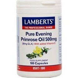 LAMBERTS Evening Primose Oil 500mg 180caps (ω6) | Χωρίς Ντροπή - Αγορά Online