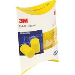 3M Ωτοασπίδες Αφρώδεις Κίτρινες EAR Classic PP-01-002 2Τμχ | Υγεία - Αγορά Online