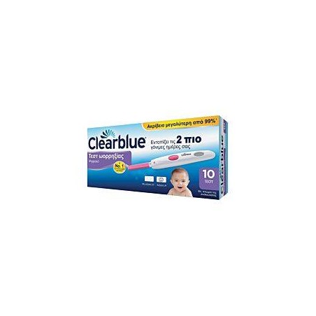 Clearblue Ψηφιακό Τεστ Ωορρηξίας 10τμχ | Συσκεύες - Αναλώσιμα - Αγορά Online