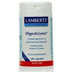 LAMBERTS Digestizyme 100caps | Πρώτες Βοήθειες - Αγορά Online