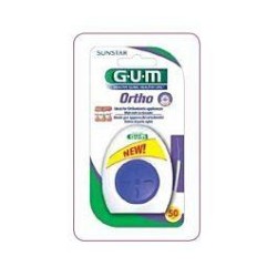 Gum Ortho Floss X50 Strands 3220 - Οδοντικό Νήμα | Στοματική Υγιεινή