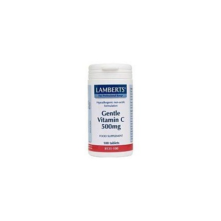 LAMBERTS Gentle Vitamin C 500mg ( Non Acidic) 100 Tabs | Κρυολόγημα - Αγορά Online