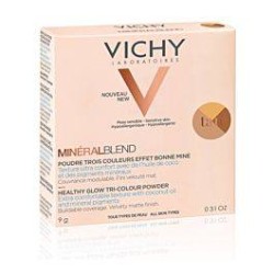 VICHY Mineral Blend Healthy Glow Tri-Colour Powder Tan 9gr
