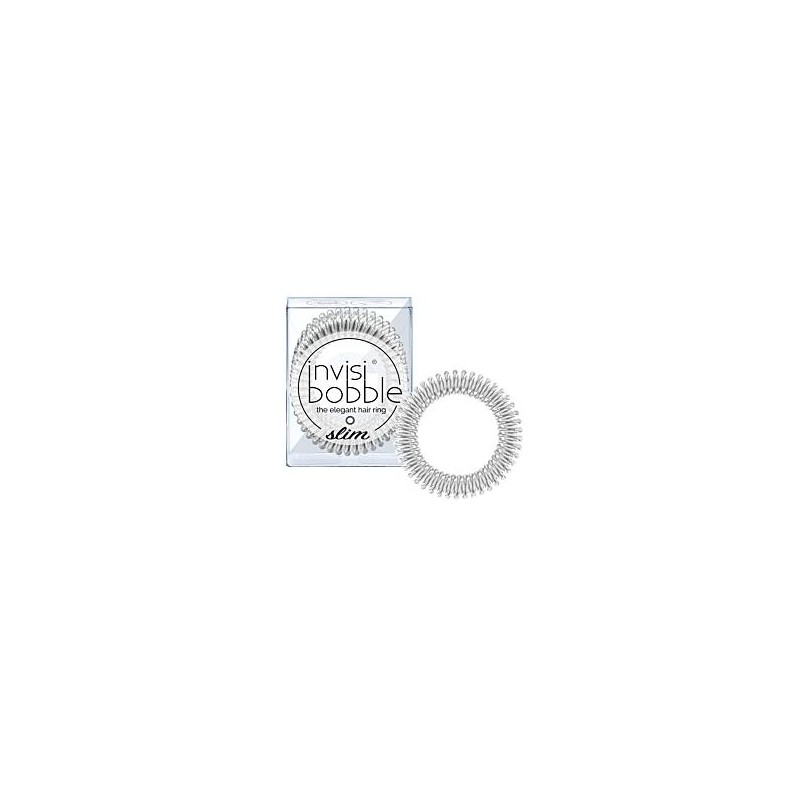 Invisibobble Slim Λαστιχάκια Μαλλιών Chrome Sweet Chrome 3Τμχ