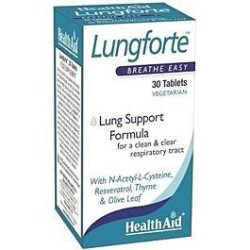 HEALTH AID Lungforte 30 Tablets | Εξειδικευμένες Φόρμουλες - Αγορά Online
