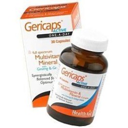 HEALTH AID Gericaps Active 30caps | Βιταμίνες Α-Ζ - Αγορά Online