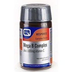 QUEST Mega B Complex Plus 1000mg C Tabs 30s | Κρυολόγημα - Αγορά Online