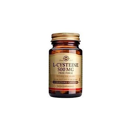 SOLGAR L-cysteine 500mg Veg.caps 30s | Εξειδικευμένες Φόρμουλες - Αγορά Online