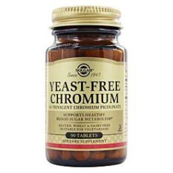 SOLGAR Chromium Picolinate 100mcg 90tabs | Μέταλλα - Ιχνοστοιχεία - Αγορά Online