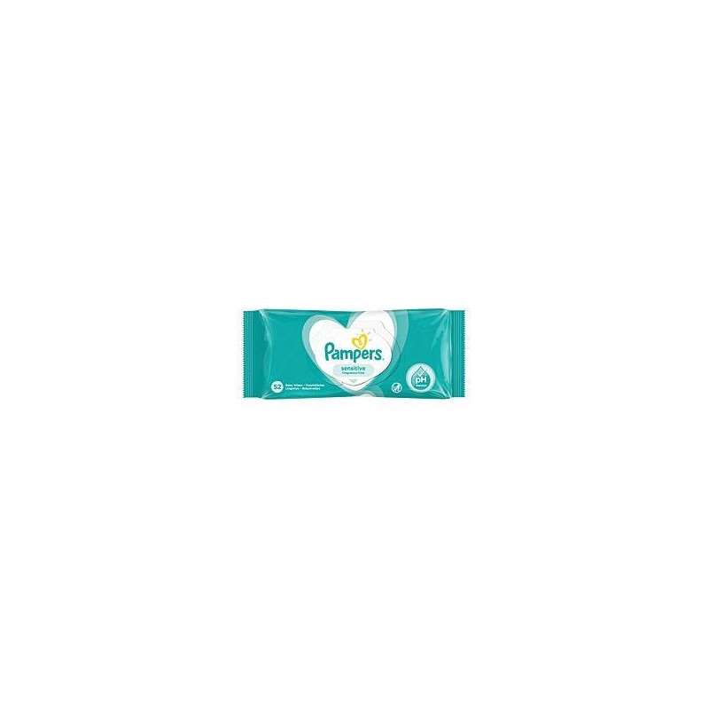 PAMPERS Sensitive Μωρομάντηλα 52 Μωρομάντηλα | PAMPERS | Online Φαρμακείο