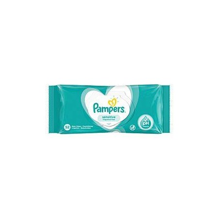 PAMPERS Sensitive Μωρομάντηλα 52 Μωρομάντηλα | PAMPERS | Online Φαρμακείο