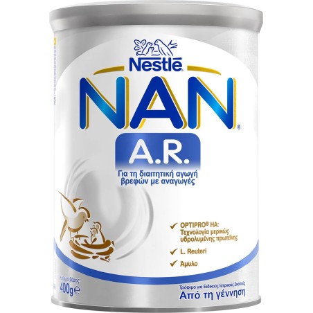 Nestle Γάλα Nan A.R. 400gr | Nestle | Εξειδικευμένο Προϊόν