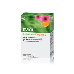 EVIOL Eviol Echinacea and Vitamin C 30 caps | EVIOL | Βιταμίνες & Συμπληρώματα