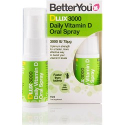 Better You Dlux 3000 Oral Vit D3 15mL | Κρυολόγημα - Αγορά Online