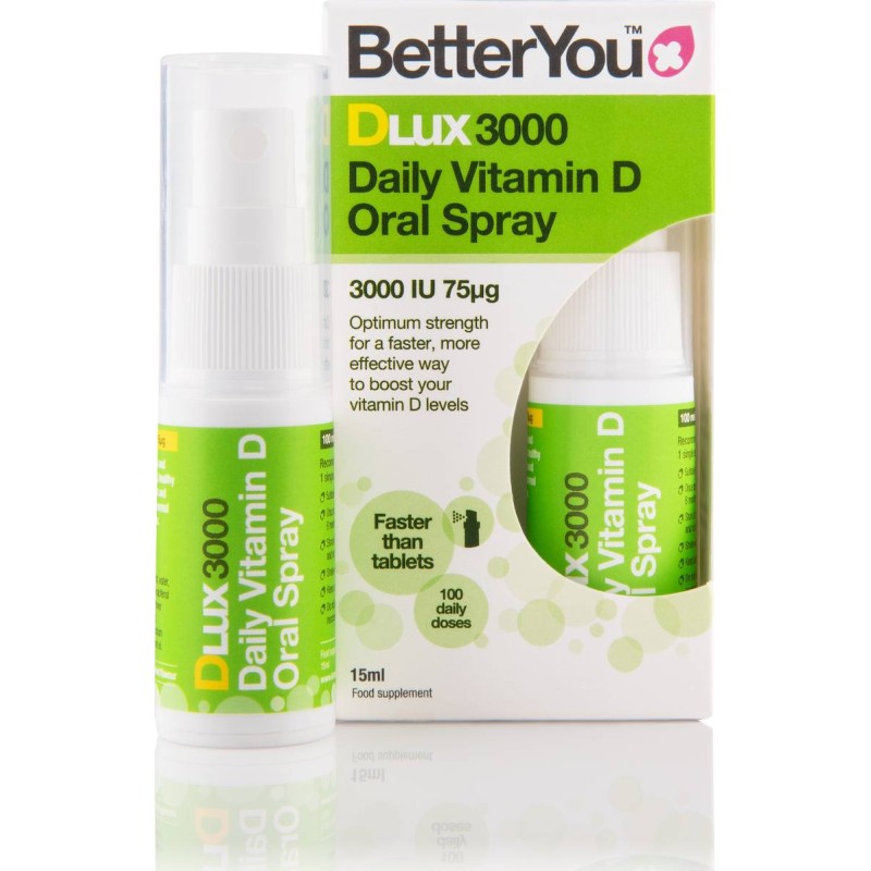 Better You Dlux 3000 Oral Vit D3 15mL | Κρυολόγημα - Αγορά Online