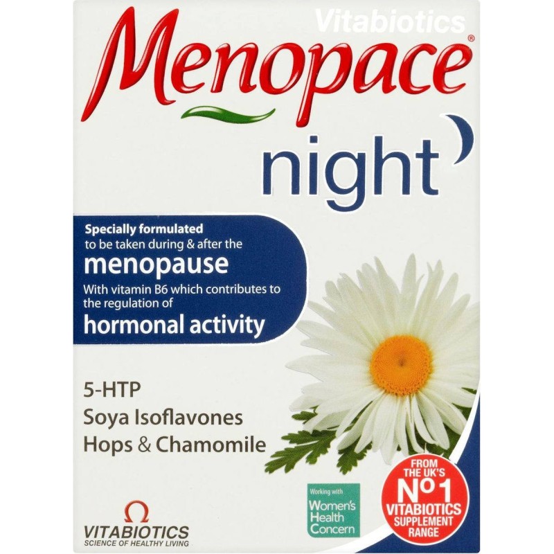 VITABIOTICS Menopace Night 30 Tablets | Υγεία - Αγορά Online