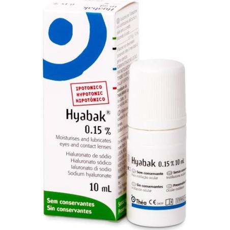 Hyabak Οφθαλμικές Σταγόνες 0.15% 10ml | Μάτια - Αγορά Online