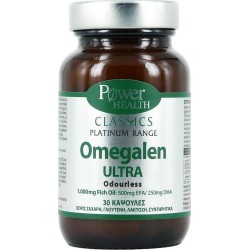 POWER HEALTH Classics Omegalen Ultra 30Caps | Omega΄s - Λιπαρά Οξέα - Αγορά Online