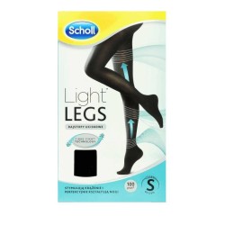 SCHOLL Light Legs Καλσόν Διαβαθμισμένης Συμπίεσης 60Den Black SMALL - Πόδι | Ορθοπεδικά Προϊόντα