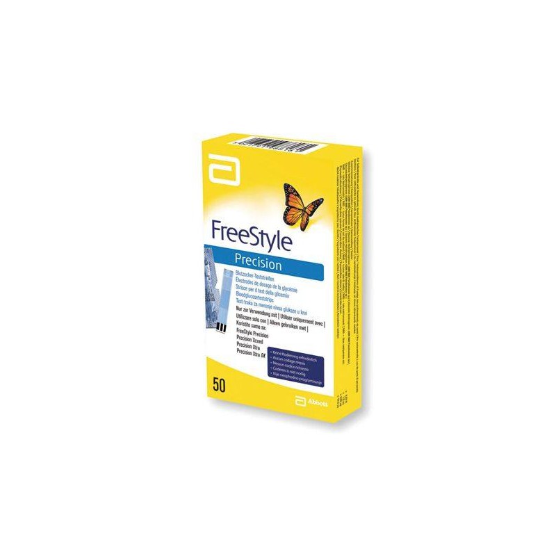 Abbott FreeStyle Precision 50 strips | Συσκεύες - Αναλώσιμα - Αγορά Online