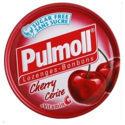 PULMOLL Καραμέλες με Κεράσι & Βιταμίνη C, 45gr | Πονόλαιμος - Αγορά Online